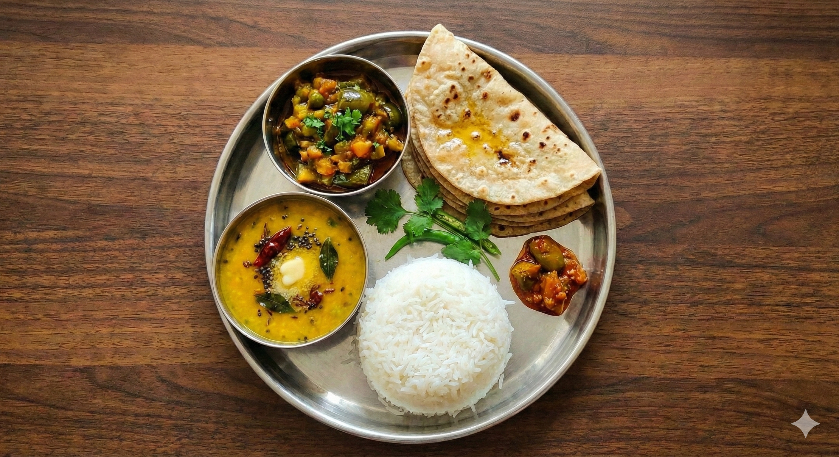 Budget thali from Mammi's Kitchen