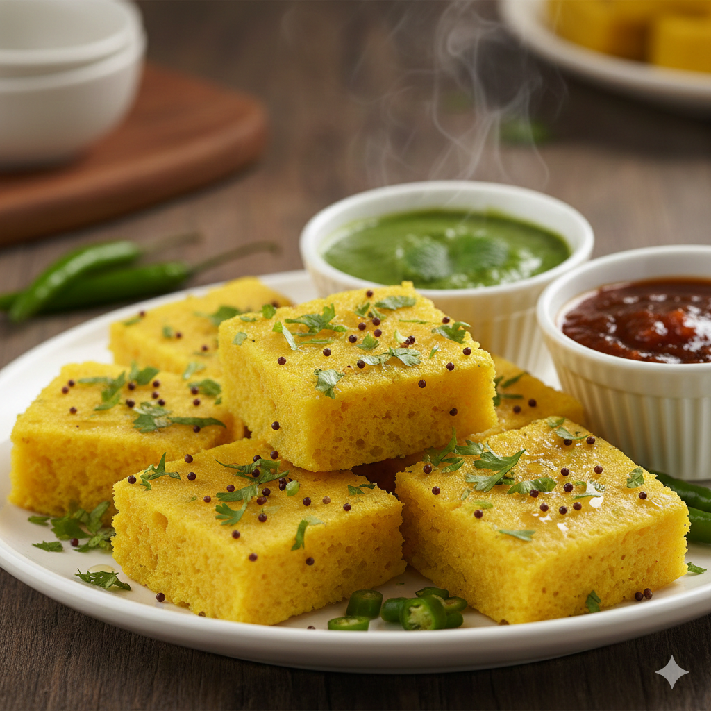 Dhokla from Mammi's Kitchen