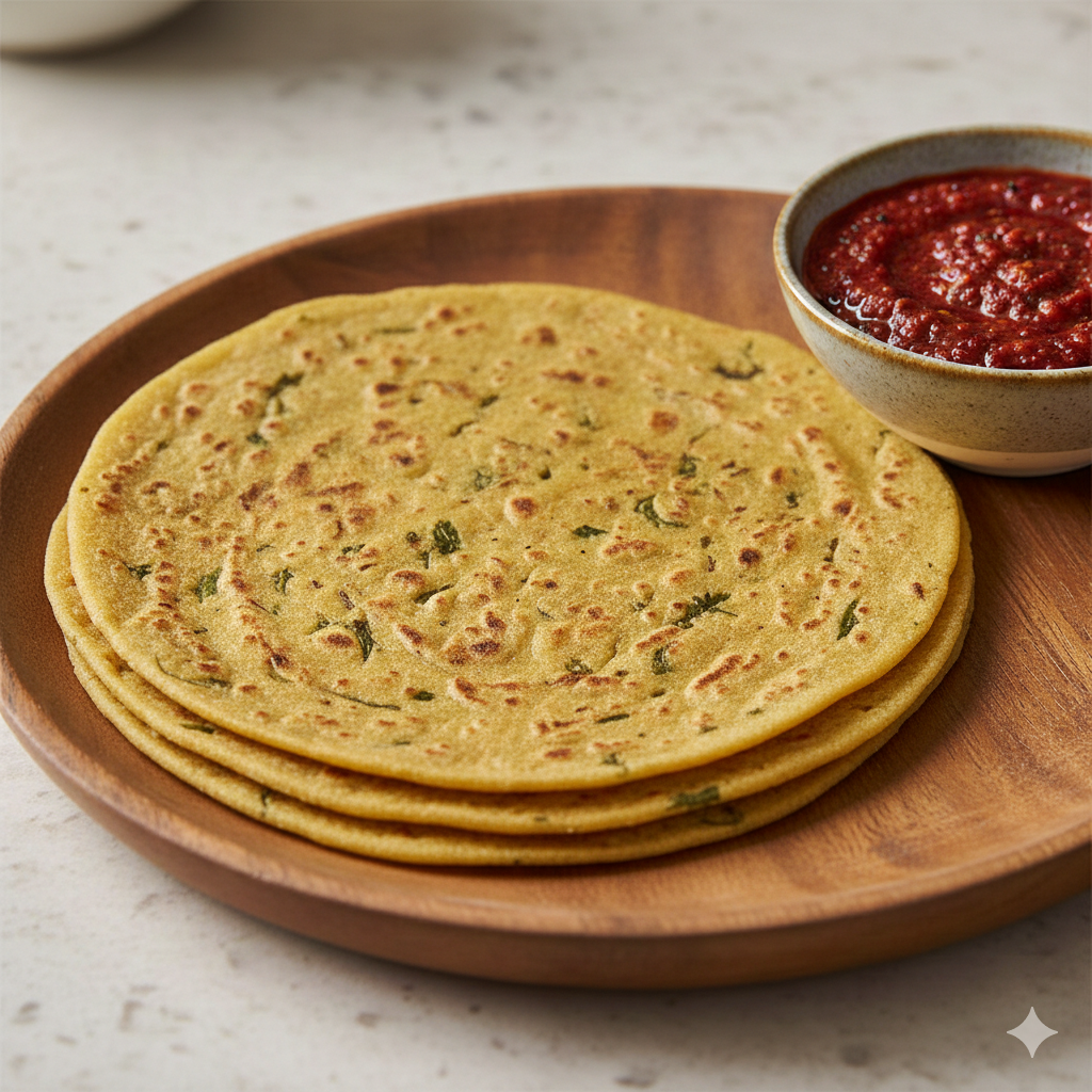 Thepla from Mammi's Kitchen